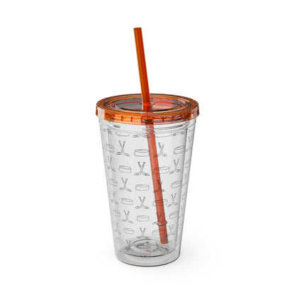 Hockey Tumbler, 16oz