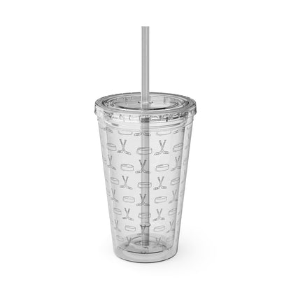 Hockey Tumbler, 16oz