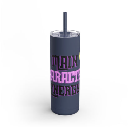 Main Character Energy Matte Tumbler, 20oz