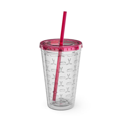 Hockey Tumbler, 16oz