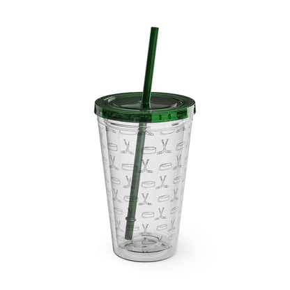 Hockey Tumbler, 16oz