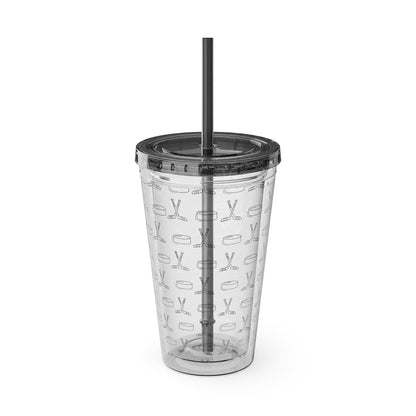 Hockey Tumbler, 16oz