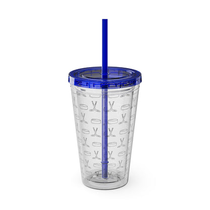 Hockey Tumbler, 16oz