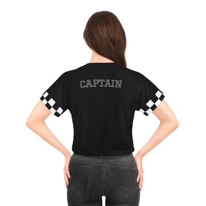 Cheer Captain Cropped Tee