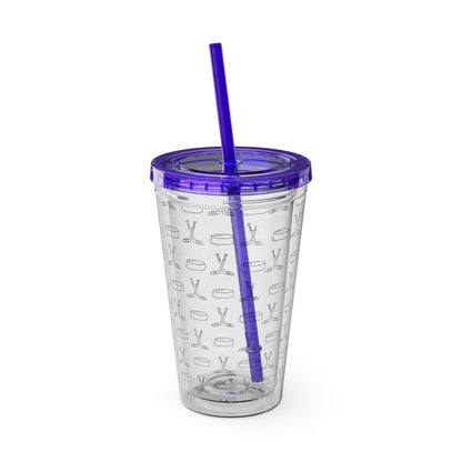 Hockey Tumbler, 16oz