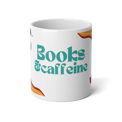 Books & Caffeine Mug (20oz)