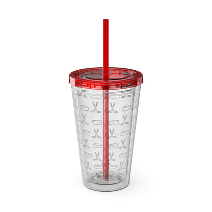 Hockey Tumbler, 16oz