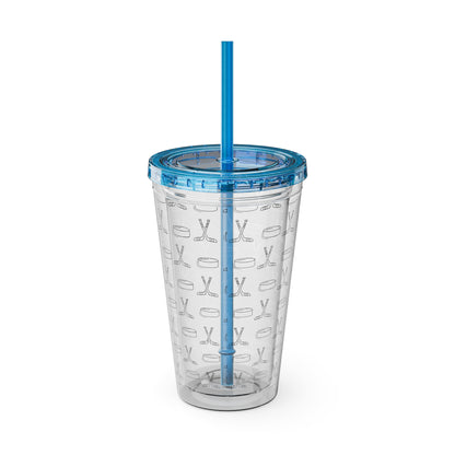 Hockey Tumbler, 16oz