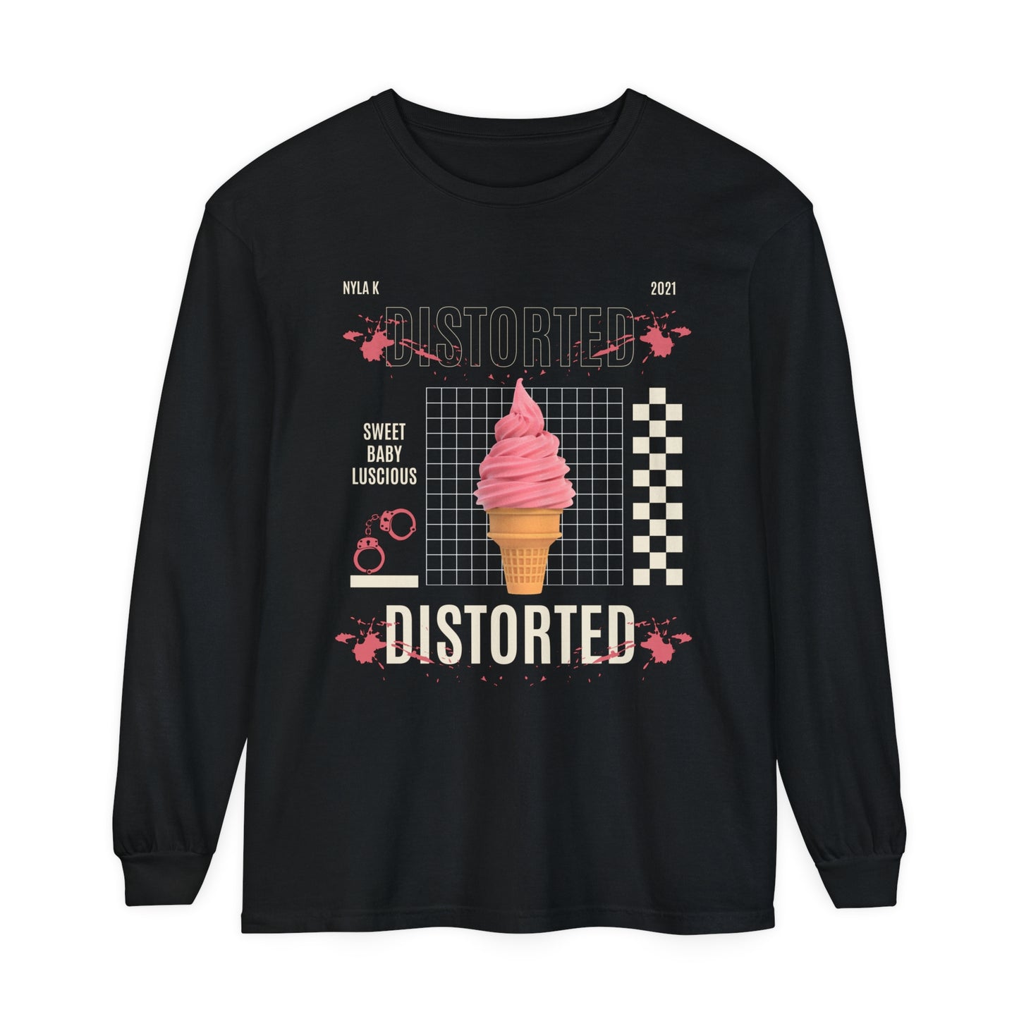 Distorted Luscious Long Sleeve