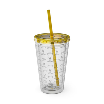 Hockey Tumbler, 16oz