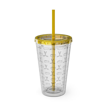 Hockey Tumbler, 16oz