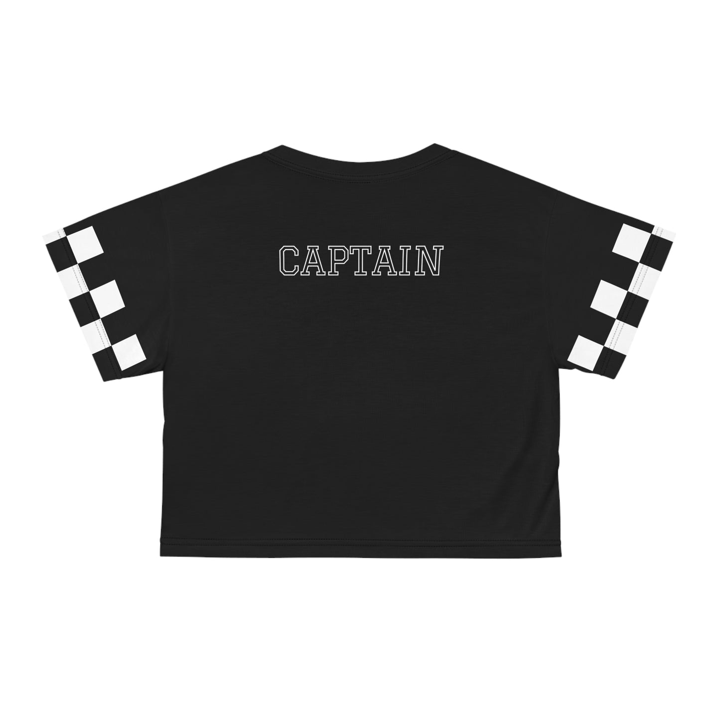 Cheer Captain Cropped Tee